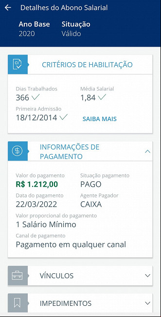 Abono para quem trabalhou em 2020 foi liberado entre fevereiro e março. Abono para quem trabalhou em 2020 foi liberado entre fevereiro e março.