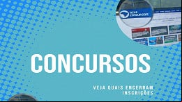 COMLURB e mais 10 concursos fecham inscrições hoje (6/6) COMLURB e mais 10 concursos fecham inscrições hoje (6/6)