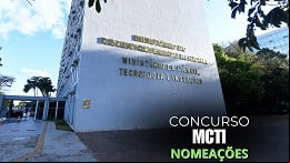 Governo autoriza preencher 163 vagas do Concurso do MCTI Governo autoriza preencher 163 vagas do Concurso do MCTI